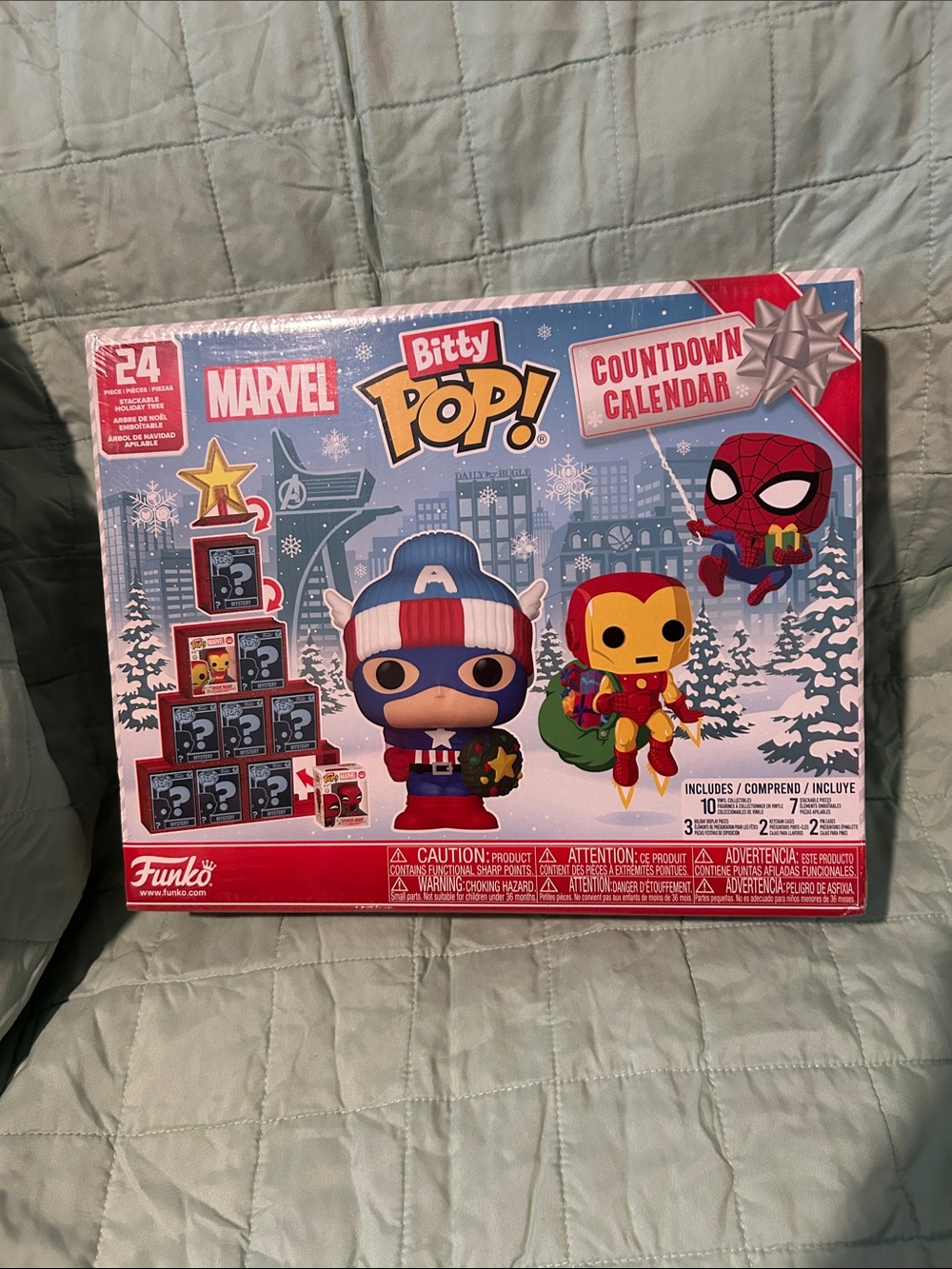 Funko Pop! Advent Calendar: Marvel - Holiday, Multicolor, One Size